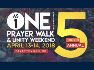 As one Prayer Walk 2018